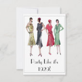 Uitnodigingen van 1929 (Voorkant)