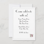 Uitnodigingen van 1929 (Achterkant)