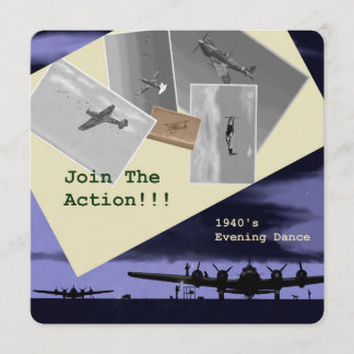 Uitnodigingen van 1940 met de derde partij