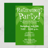 Uitnodigingen van aftredende partijen (Voorkant / Achterkant)