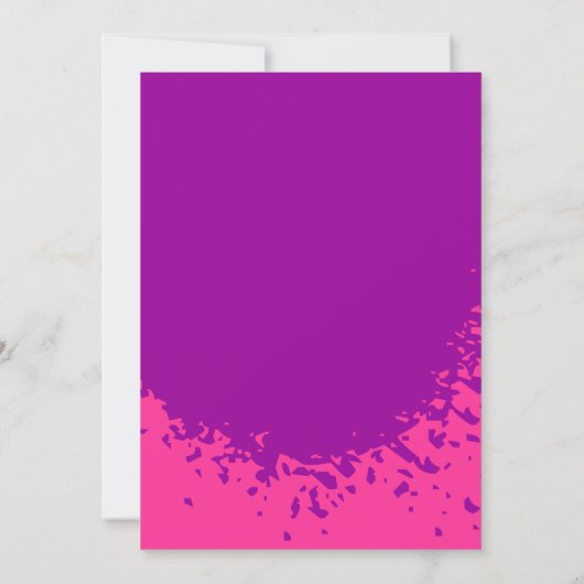 Uitnodigingen van aftredende partijen | Aangepaste (Achterkant)