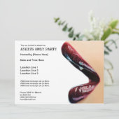 Uitnodigingen van alleen volwassenen (Staand voorkant)