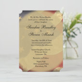 Uitnodigingen van Amerikaanse vlagweddenschappen (Staand voorkant)