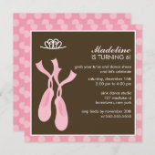 Uitnodigingen van balletpartijen (Voorkant / Achterkant)