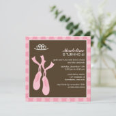 Uitnodigingen van balletpartijen (Staand voorkant)