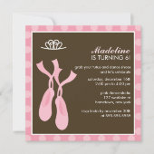 Uitnodigingen van balletpartijen (Voorkant)