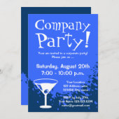 Uitnodigingen van bedrijven | Bedrijfsuitnodiging (Voorkant / Achterkant)