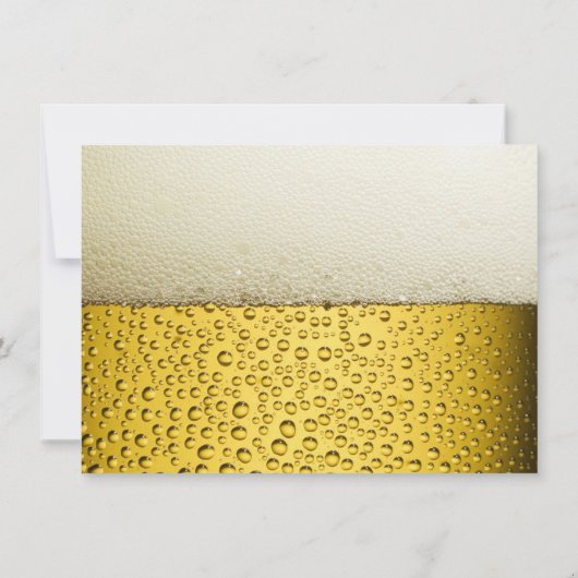 Uitnodigingen van Beer Birthday Party (Achterkant)