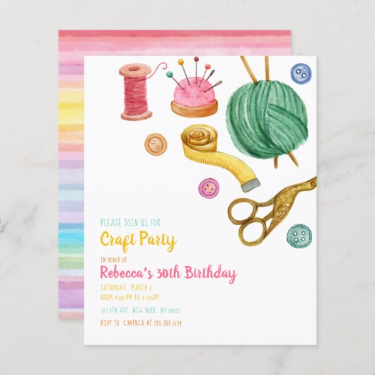 Uitnodigingen van begrotingspartners (Voorkant / Achterkant)