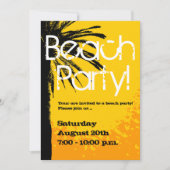 Uitnodigingen van beide partijen met palmzonsonder (Voorkant)