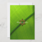 Uitnodigingen van B'nai Mitzvah (Achterkant)