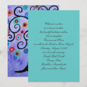 Uitnodigingen van B'nai Mitzvah (Voorkant / Achterkant)