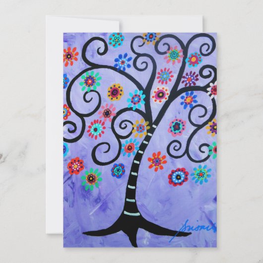 Uitnodigingen van B'nai Mitzvah (Achterkant)