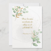 Uitnodigingen van Boda en Espanol (Achterkant)