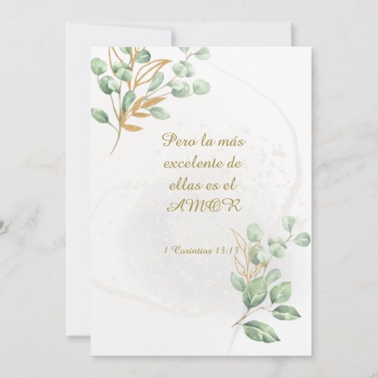 Uitnodigingen van Boda en Espanol (Achterkant)