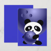 Uitnodigingen van Bowling Party  (Voorkant / Achterkant)