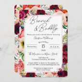 Uitnodigingen van Brunch en Bubble Boho Bridal (Voorkant / Achterkant)