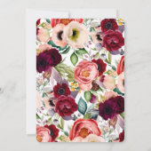 Uitnodigingen van Brunch en Bubble Boho Bridal (Achterkant)