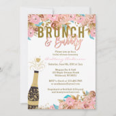 Uitnodigingen van Brunch en Bubble Bridal (Voorkant)