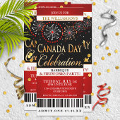 Uitnodigingen van Canada Day Fireworks Party