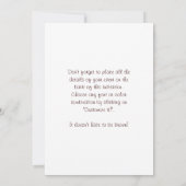 Uitnodigingen van Candle w/River Rocks (Achterkant)