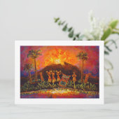 Uitnodigingen van CBjork Tiki Luau (Staand voorkant)