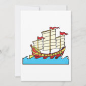 Uitnodigingen van Chinese zweefschepen (Voorkant)