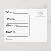 Uitnodigingen van Crawfish Boil (Achterkant)