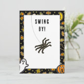 Uitnodigingen van Creative Halloween Party (Staand voorkant)