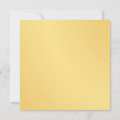 Uitnodigingen van de 50e bruiloft Jubileum Partij (Achterkant)