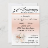 Uitnodigingen van de 50e Jubileum partij (Voorkant)