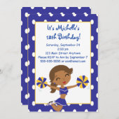 Uitnodigingen van de Afrikaanse Amerikaanse marine (Voorkant / Achterkant)