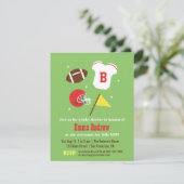 Uitnodigingen van de Amerikaanse Baby shower van d (Staand voorkant)