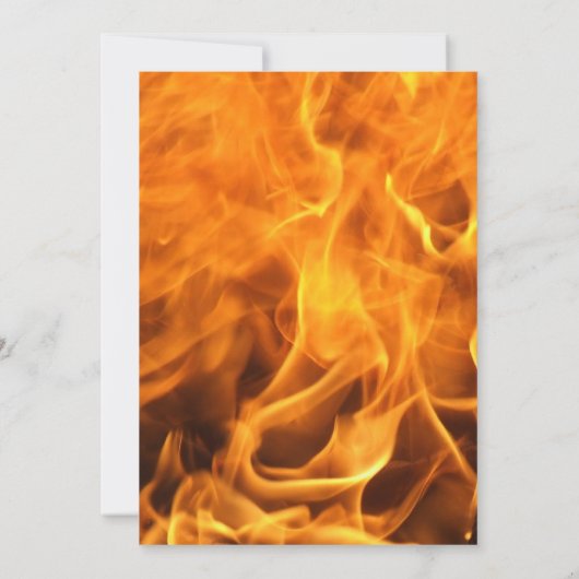 Uitnodigingen van de  Baby shower BBQ (Achterkant)