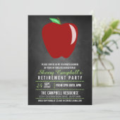 Uitnodigingen van de Big Apple Teacher Retirement  (Staand voorkant)