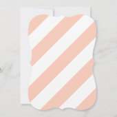 Uitnodigingen van de  Birthday Cake Party (Achterkant)