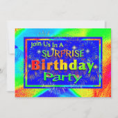 Uitnodigingen van de Birthday Partij van BrightSto (Voorkant)