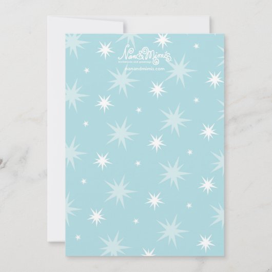 Uitnodigingen van de Birthday-partij van het Magic (Achterkant)