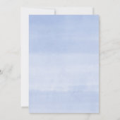 Uitnodigingen van de blauwe groene theekopie (Achterkant)