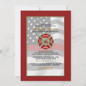 Uitnodigingen van de brandweerpartij (Voorkant)