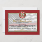 Uitnodigingen van de brandweerpartij (Voorkant)