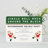 Uitnodigingen van de Buurvakantiepartij (Staand voorkant)