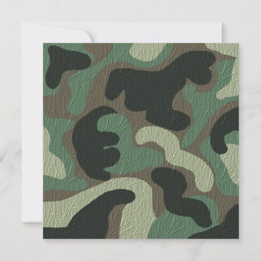 Uitnodigingen van de Camouflage Partij (Achterkant)