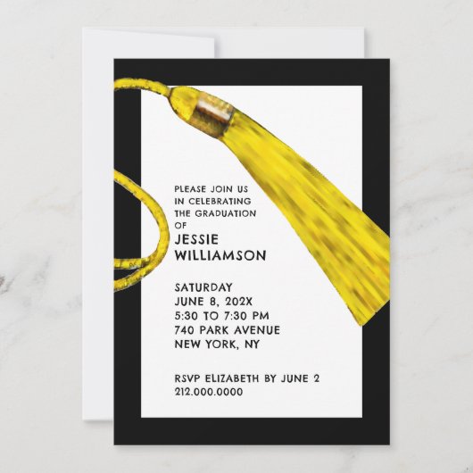 Uitnodigingen van de Creative Graduation Party (Voorkant)