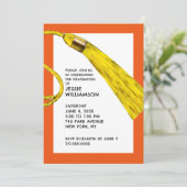 Uitnodigingen van de Creative Graduation Party (Staand voorkant)