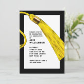 Uitnodigingen van de Creative Graduation Party (Staand voorkant)