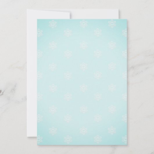 Uitnodigingen van de Creative Holiday Party (Achterkant)