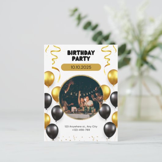 Uitnodigingen van de dag (Staand voorkant)