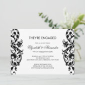 Uitnodigingen van de Damascus Engagement Party - z (Staand voorkant)