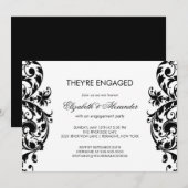 Uitnodigingen van de Damascus Engagement Party - z (Voorkant / Achterkant)